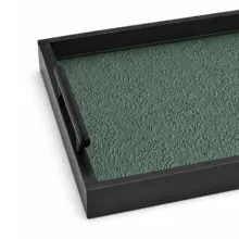سینی دسته دار مدل دکوراتیو سایز 40*30 سانتی متر