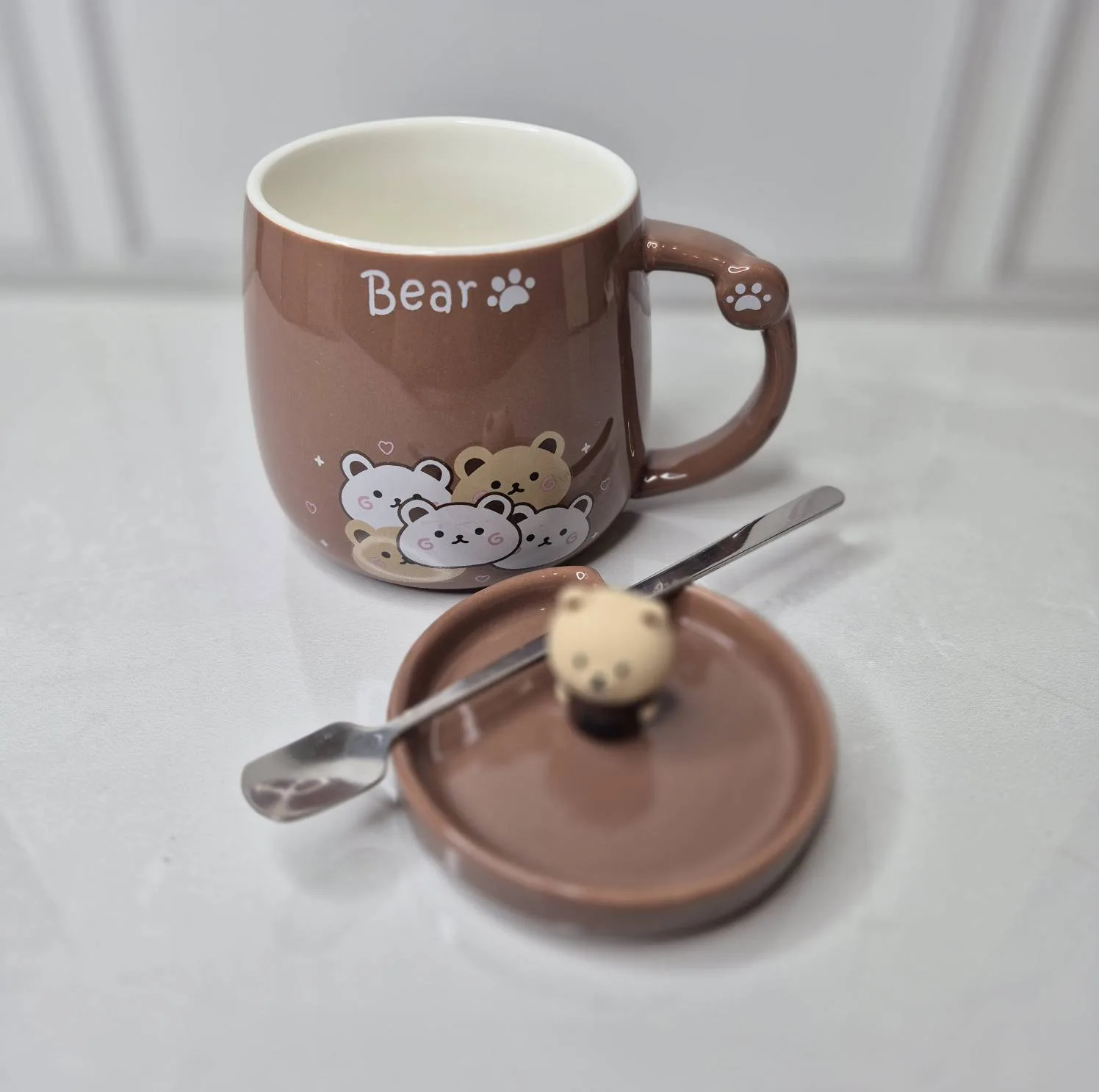 ماگ طرح خرسی و دوستاش مدل Cute Bear