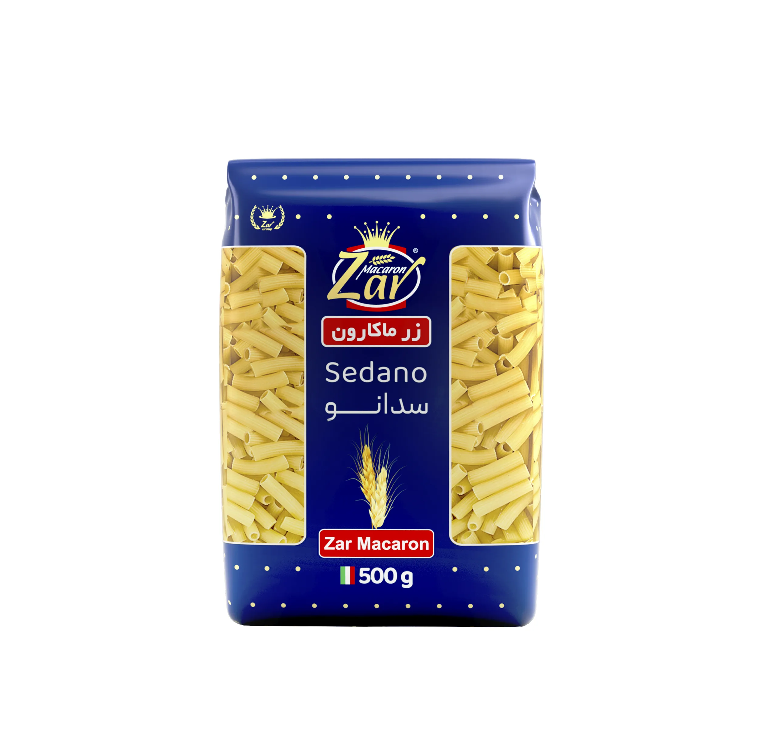 ماکارونی سدانو زر ماکارون مقدار 500 گرم