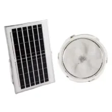 چراغ خورشیدی سقفی مدل CIR-HY013 ظرفیت 200 وات
