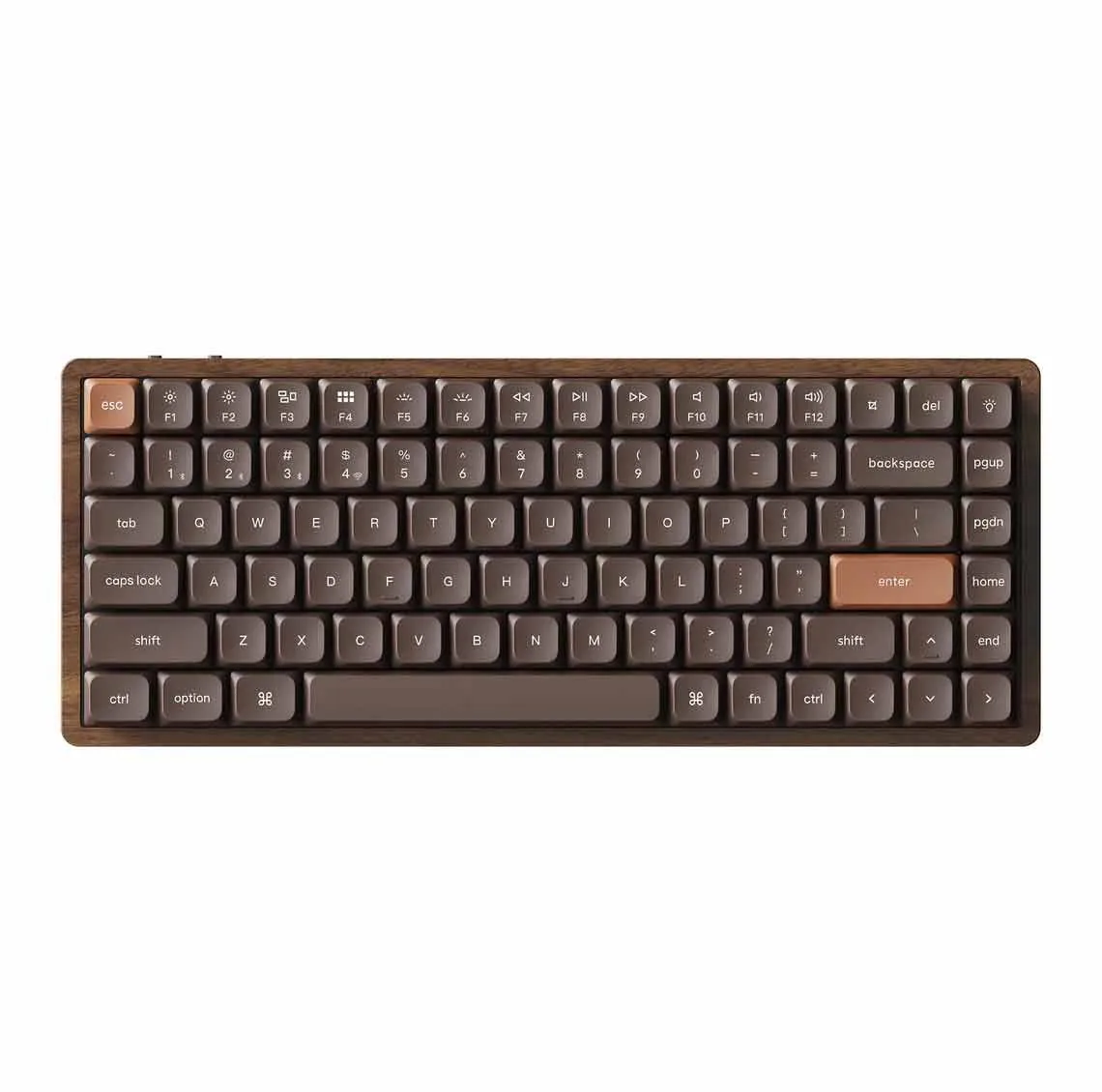 کیبورد گیمینگ کیکورن مدل K3 Max All-Wood Special Edition Brown Switch