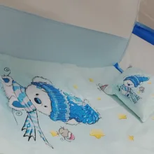 پشه بند کودک مدل تدی باکلاه
