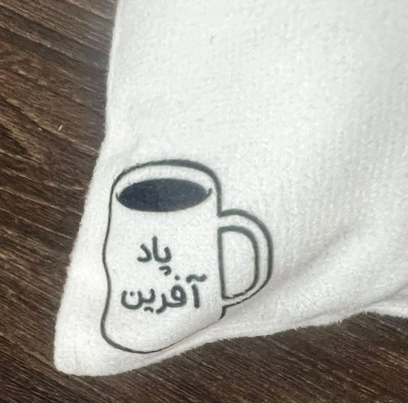 کوسن پاد آفرین مدل پینترستی دخترانه کد PK303850 سایز 30*30 سانتیمتر