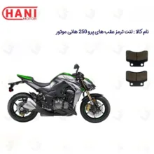 لنت ترمز عقب موتورسیکلت مدل HI PRO مناسب برای طرح کاوازاکی زد 1000 های پرو 249