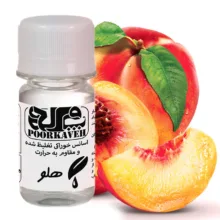 اسانس خوراکی هلو مقاوم به حرارت پورکاوه - 15 میلی لیتر