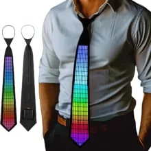 کراوات طرح LED_SoundActivated4