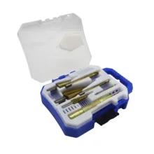 مته کاجی و مته برش و سنبه بریکس مدل YP-07 مجموعه 7 عددی