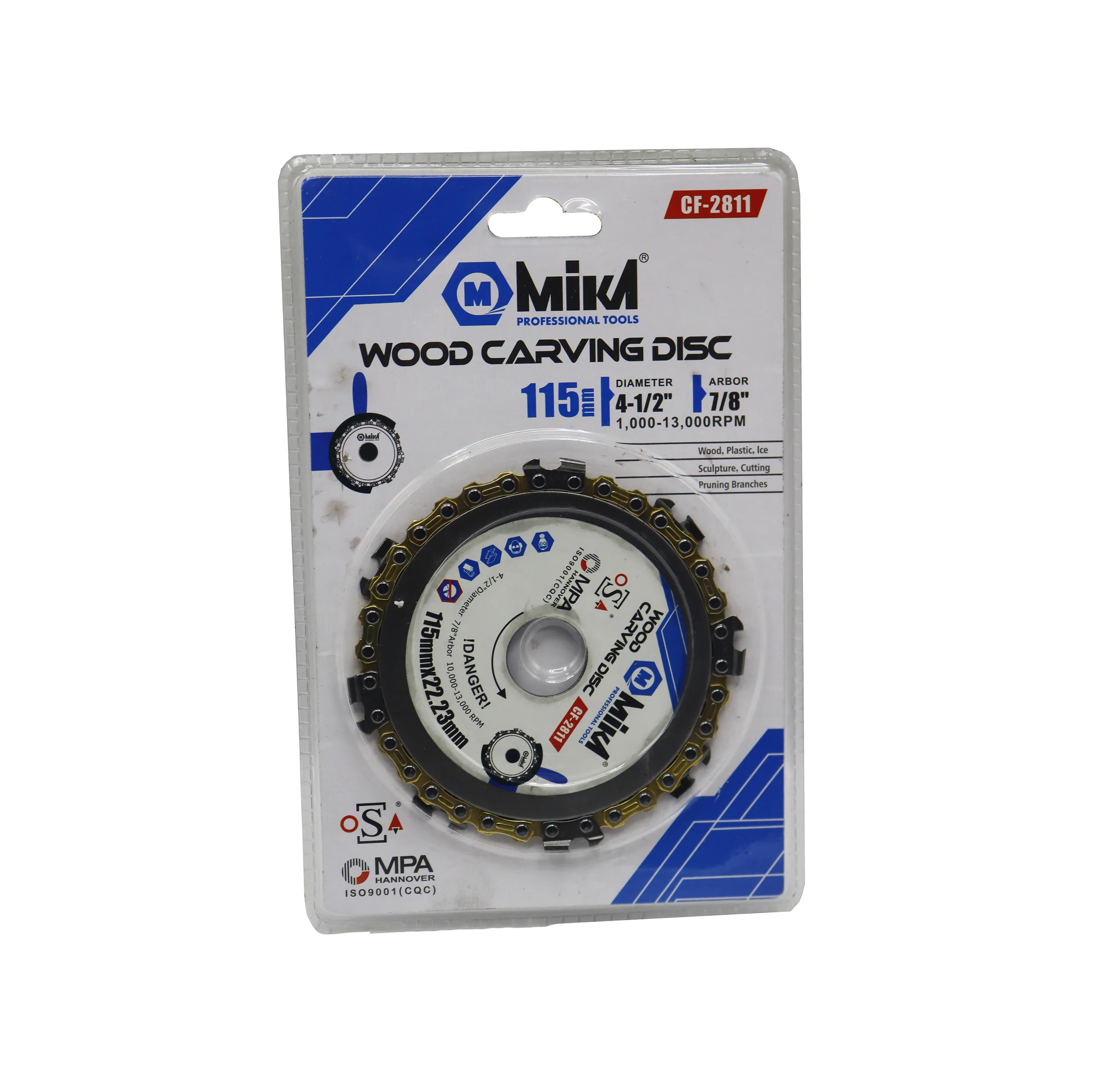 صفحه برش چوب میکا مدل زنجیری کد YP-CF-2811-115MM