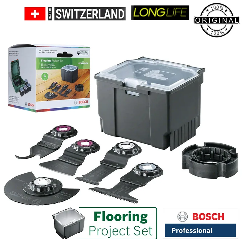 تیغ اره همه کاره بوش مدل Flooring Project Set 6 Starlock مجموعه 6 عددی