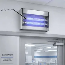 لامپ مهتابی حشره کش طرح uv مدل فلورسنت T8