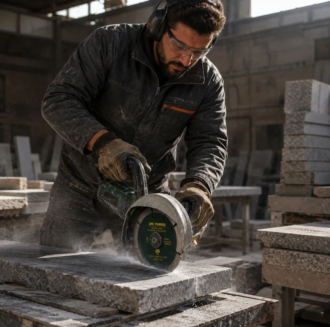 صفحه مینی فرز الماسه سگمنت‌دار جاین پایونیر مدل 19-GB11270 سایز 105 میلی‌متر مجموعه 10 عددی