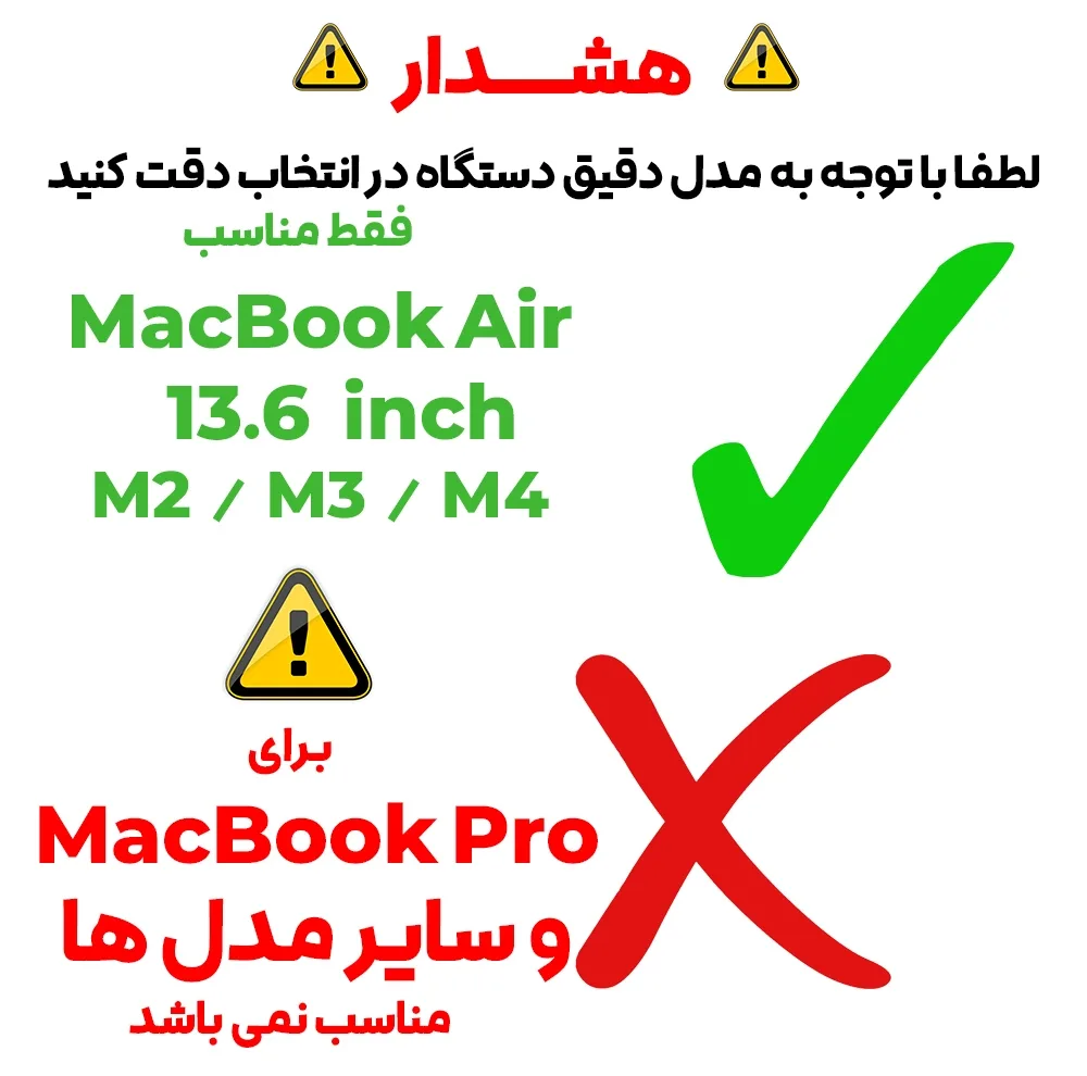 محافظ صفحه نمایش شیشه ای بادیگارد مدل TabG مناسب برای لپ تاپ اپل MacBook Air 13.6 inch M2 / M3 / M4