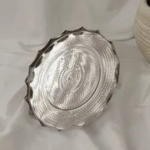 شیرینی خوری مسی مدل خورشیدی کد ZH403.3