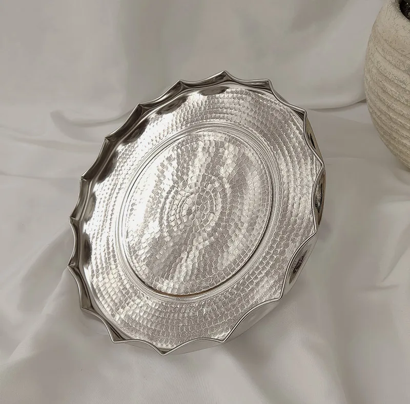 شیرینی خوری مسی مدل خورشیدی کد ZH403.3