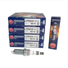 شمع خودرو ان جی کی مدل LFR6AIX_11_6619 پایه بلند مناسب برای پژو 207 بسته 4 عددی