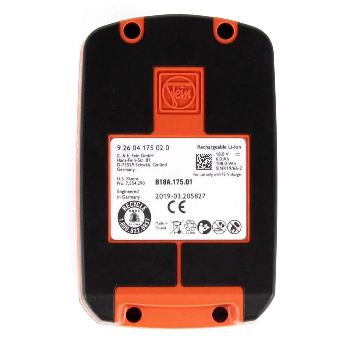 باتری فاین مدل 18V-6Ah