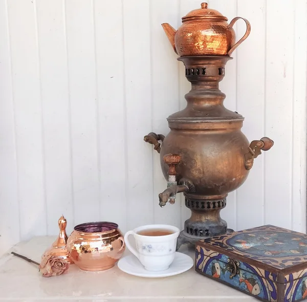 آجیل خوری مسی مدل بدون پایه کد ZH228.3