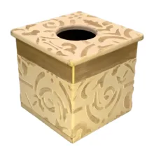 جعبه دستمال کاغذی مدل مکعب مربعی