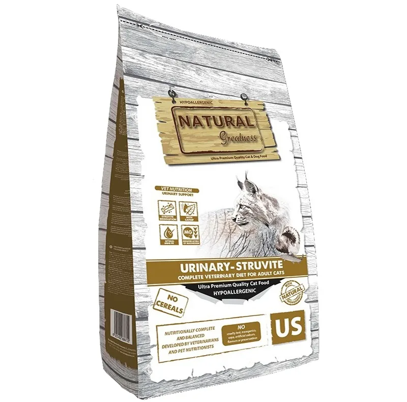 غذا خشک گربه بالغ نچرال گریتنس مدل یورینری طعم مرغ و بوقلمون و ماهی وزن 1.5 کیلوگرم