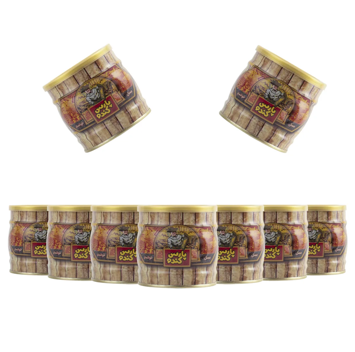 عسل پارس کندو - 500 گرم بسته 8 عددی