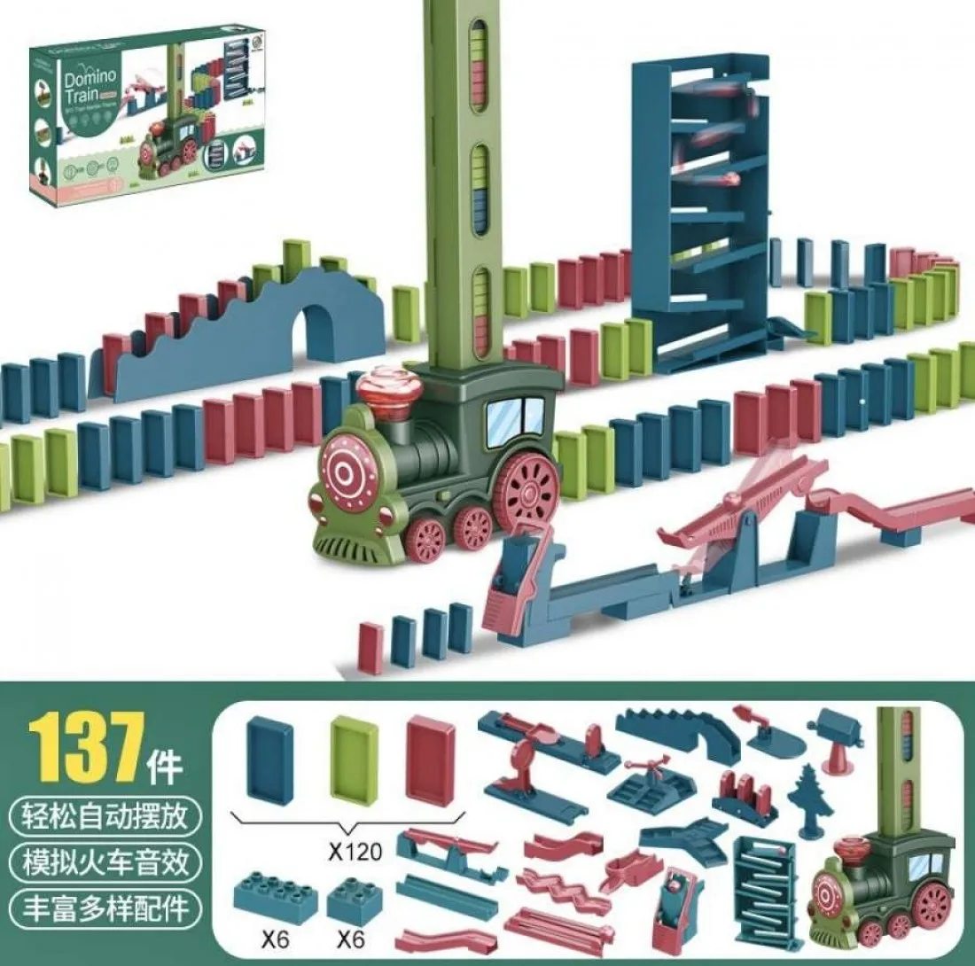قطار بازی مدل دومینو domino train 120