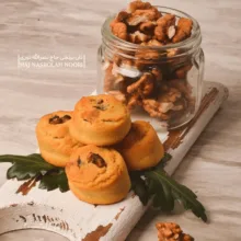 پک نان خرمایی گردویی ، نان برنجی زعفرانی ، کاک حاج نصرالله نوری - 2300 گرم بسته 3 عددی