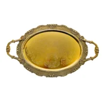 سینی  پیتر پیوتر مدل گل رز بیضی کد 8537
