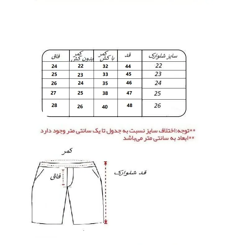 شلوارک بچگانه مدل RIENTN THANG