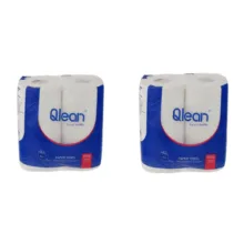 دستمال حوله ای کیولین مدل soft 44 دو بسته 2 عددی