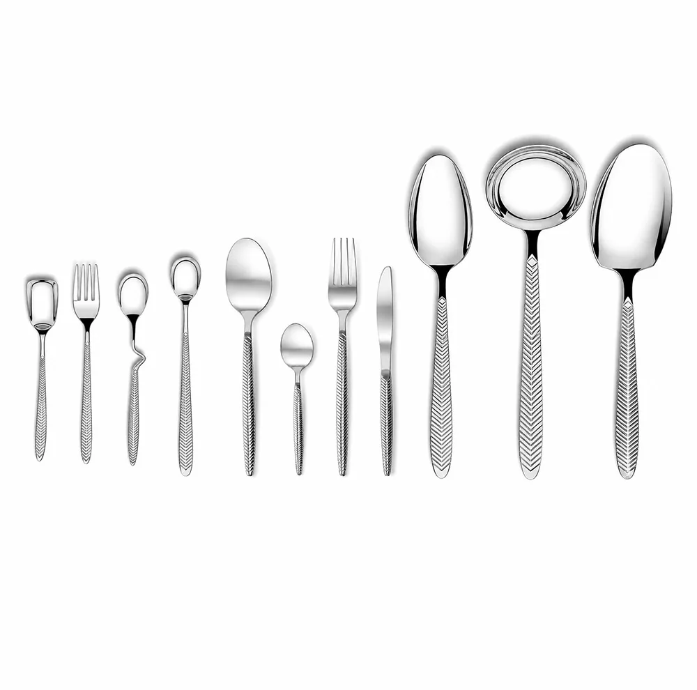 سرویس قاشق و چنگال 128 پارچه 24 نفره بیوتی مدل 8005
