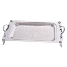 سینی دسته دار یونیک کد 03 – 4061 سایز 30*50 سانتی متر