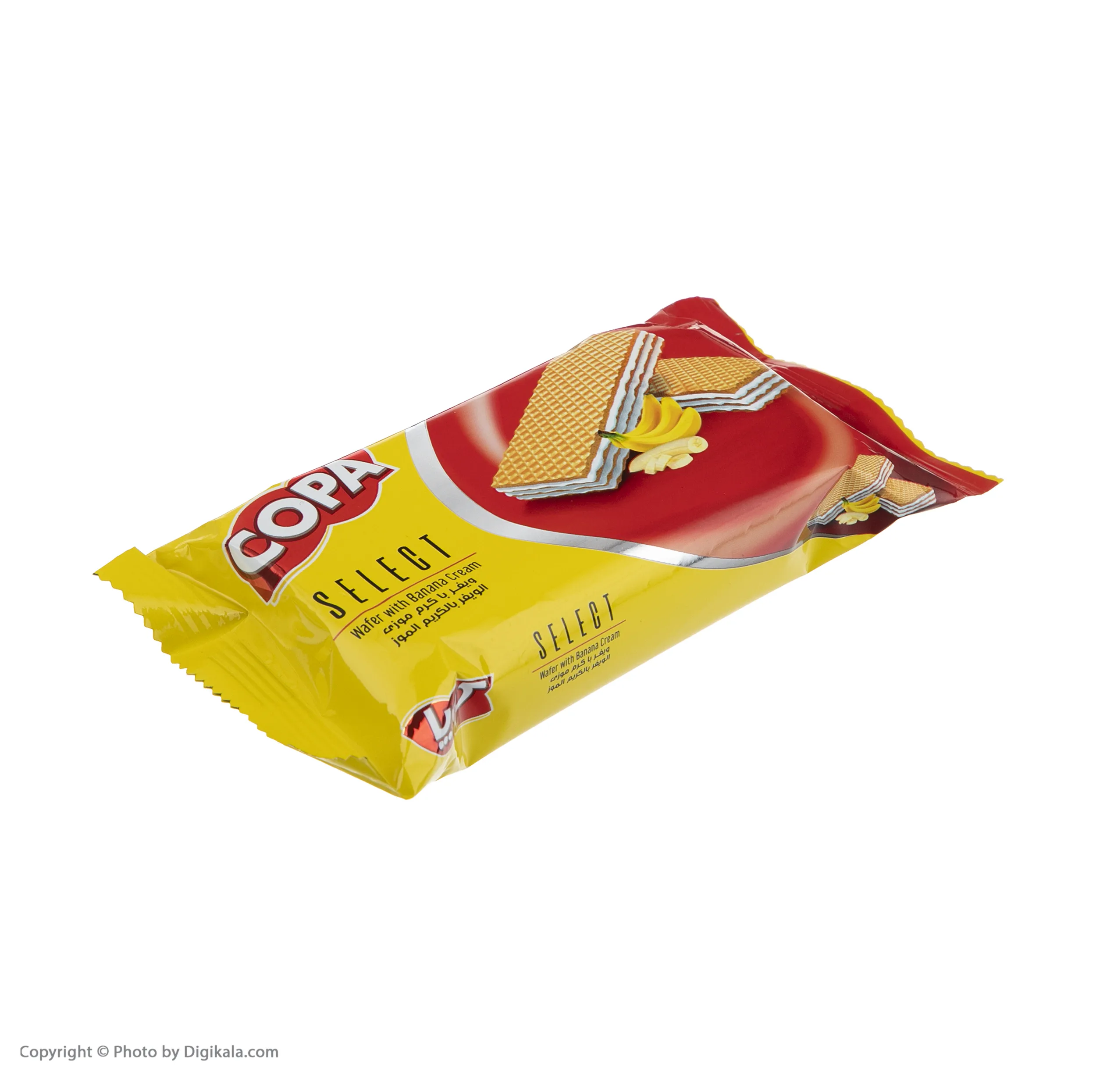 ویفر سلکت با طعم موز کوپا - 55 گرم