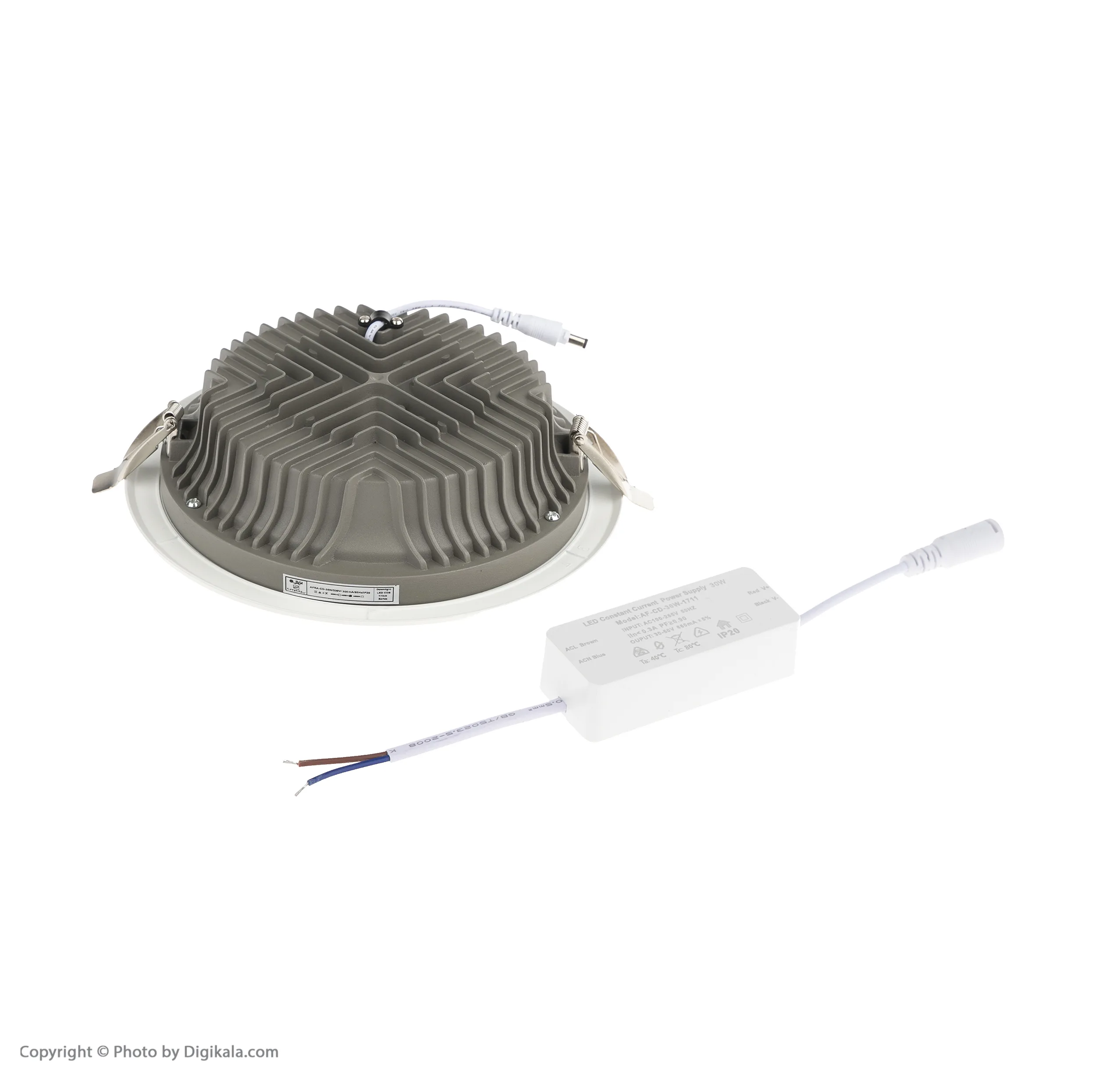 پنل توکار 30 وات افراتاب مدل  تایتان کد AF-SD-30W