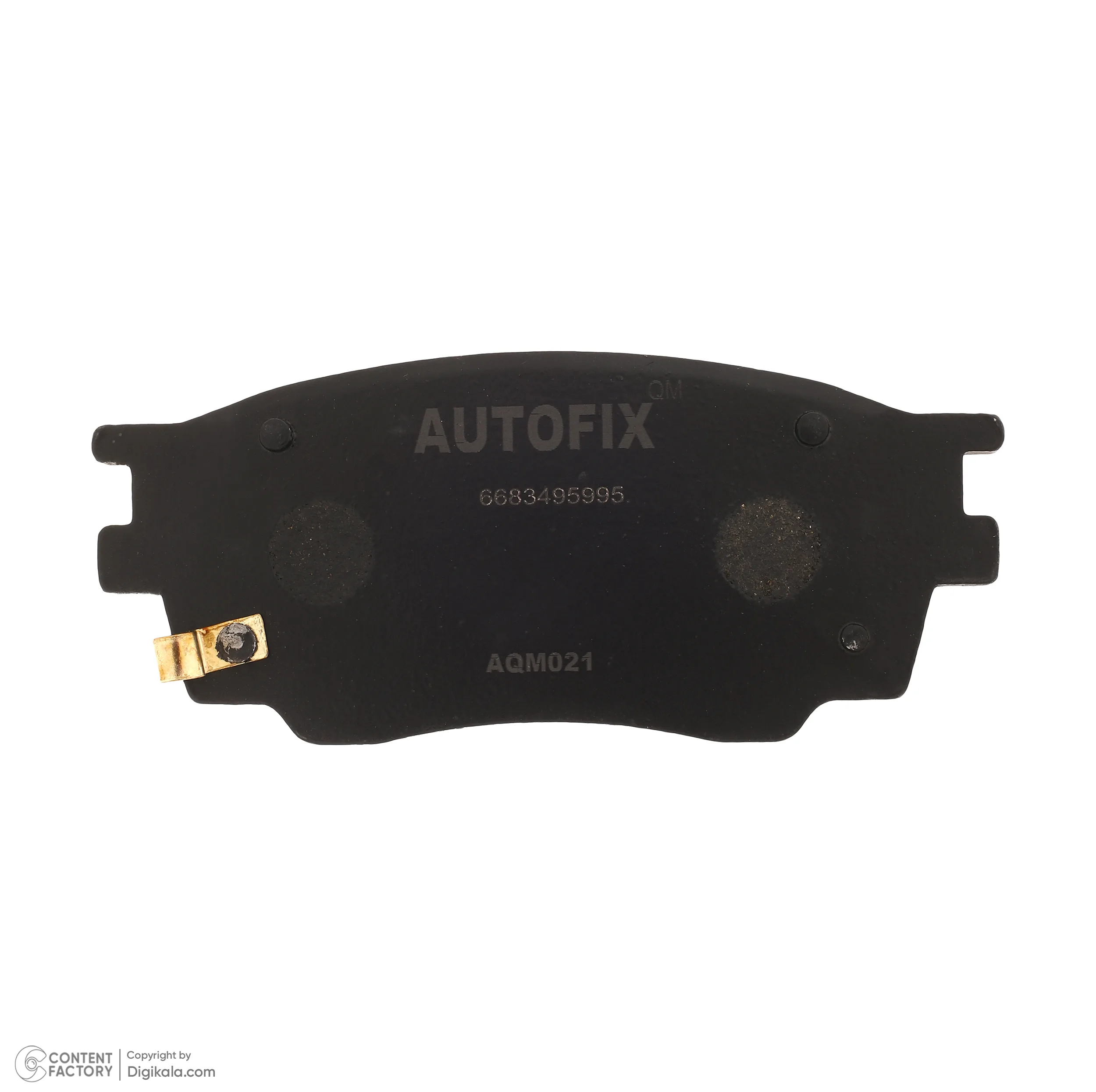 لنت ترمز جلو اتوفیکس مدل AQM021 مناسب برای خودرو شاهین و آریو Z300