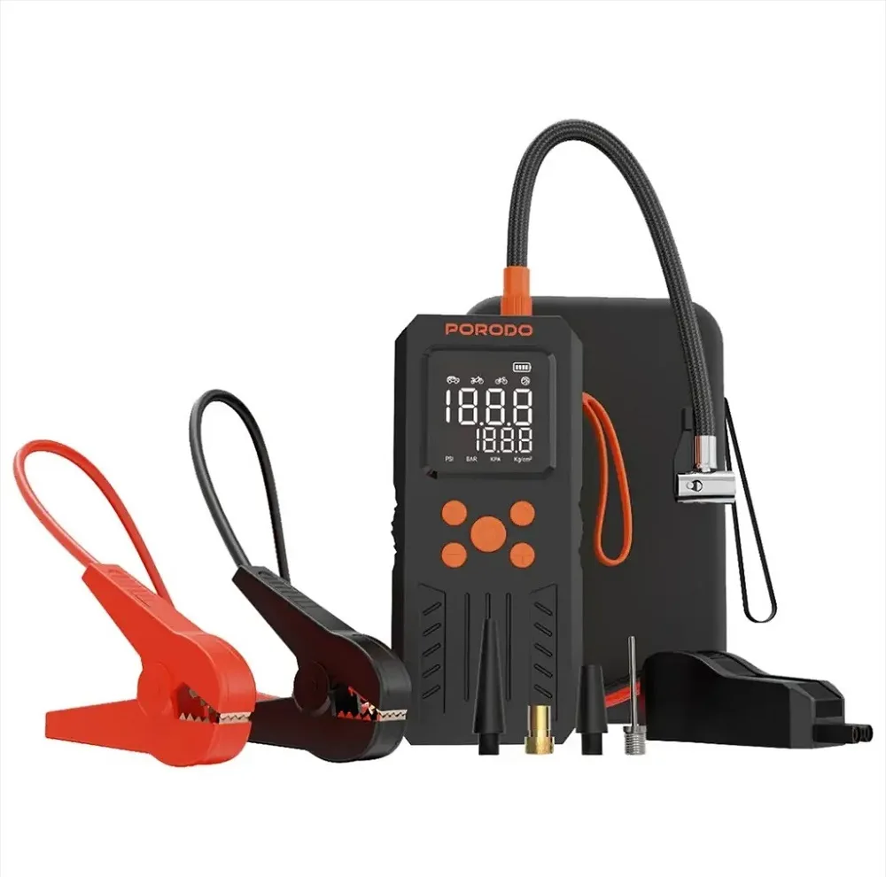 جامپ استارتر و کمپرسور پرودو مدل 4in1 MULTI TOOL PD15KJSPBK