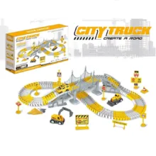 ساختنی راه سازی 180 تکه مدل city truck