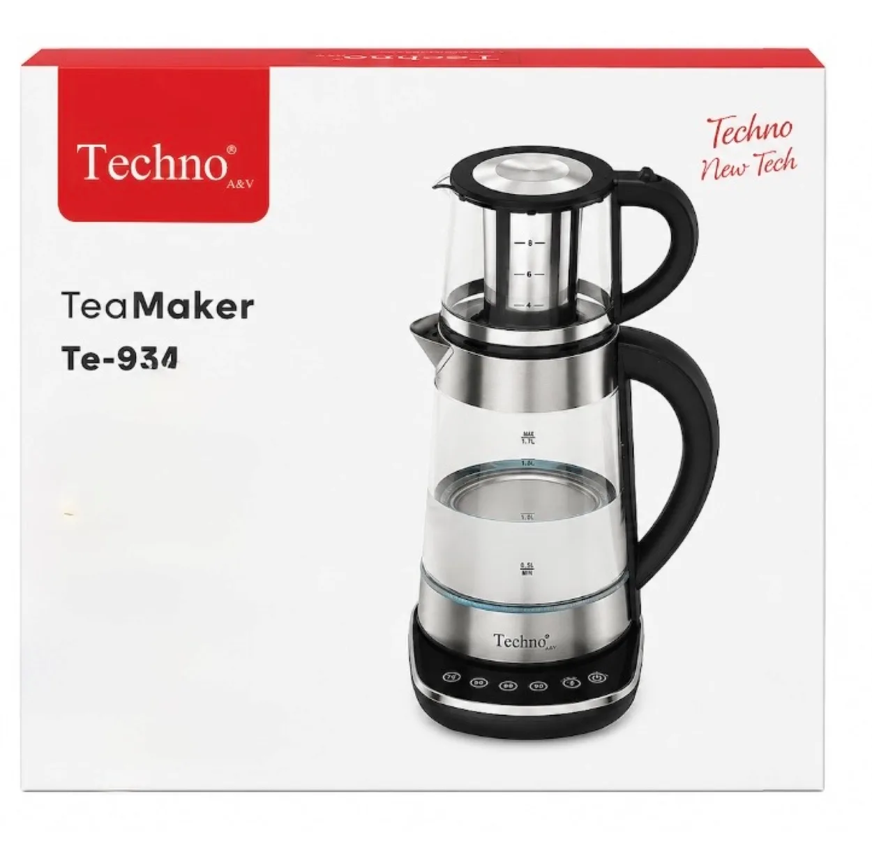 چای ساز روی هم تکنو مدل TE-934