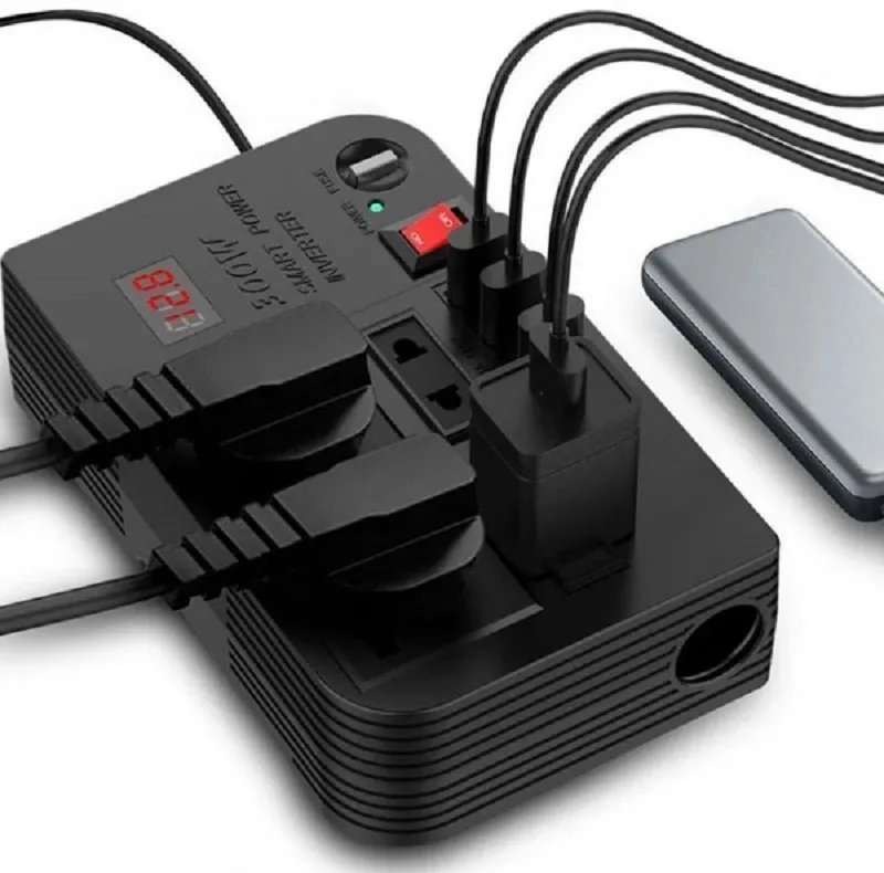 اینورتر فندکی خودرو مدل BYGD 300W