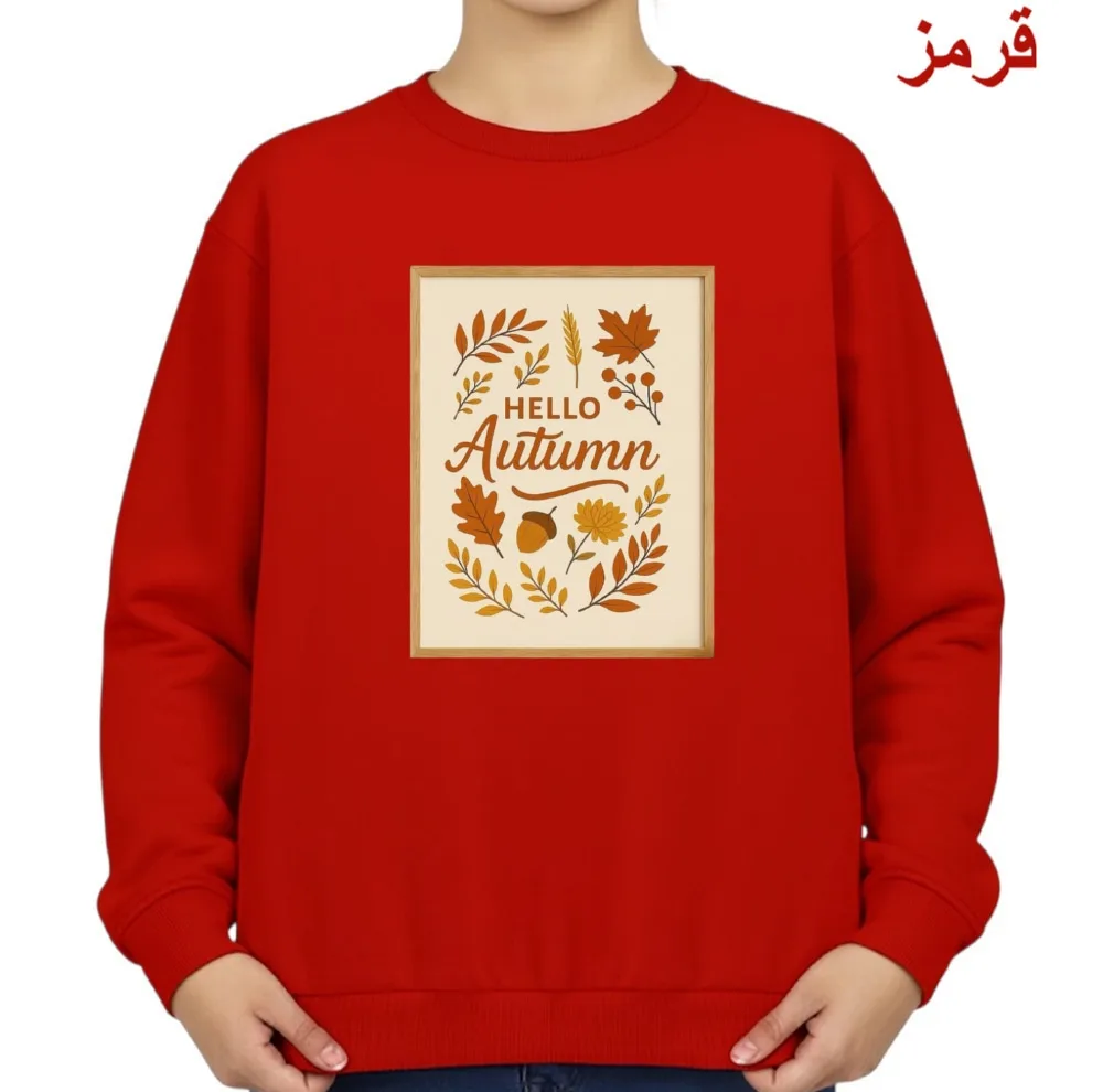 سویشرت زنانه مدل پاییز کد 08