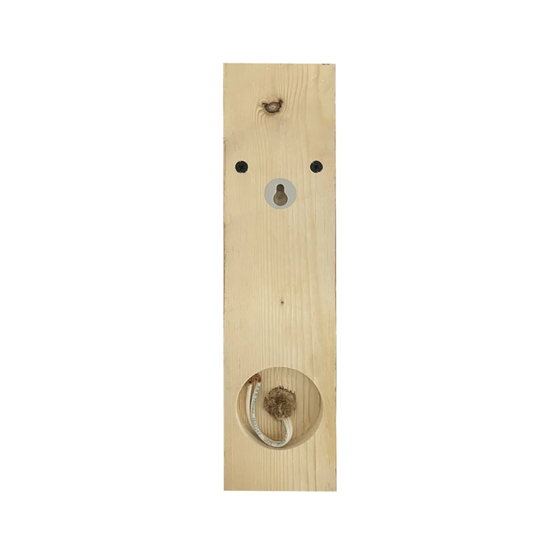 چراغ دیواری مدل چوبی کنفی کد ED004WL