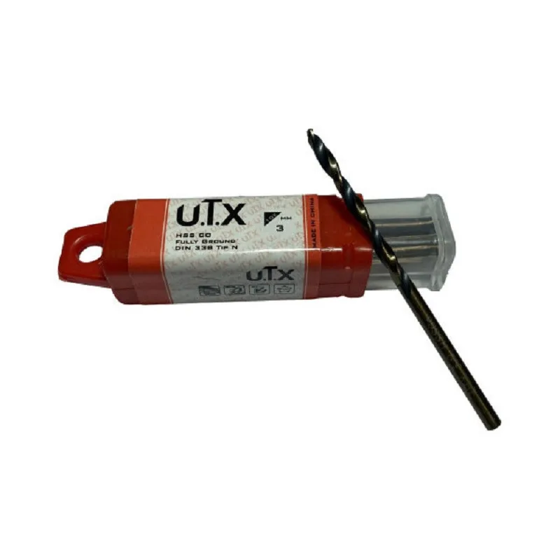 مته اهن کبالت مدل utx سایز 4.2 میلی متر بسته 10 عددی