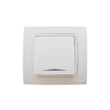کلید تک پل پارت الکتریک مدل آزین بسته 10 عددی
