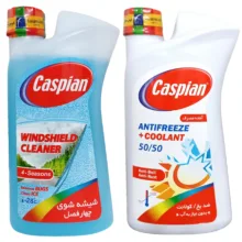 ضدیخ و شیشه شوی کاسپین مدل S334 وزن 1 کیلوگرم بسته 2 عددی