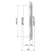 هواکش دمنده مدل VIK-45A4T-H