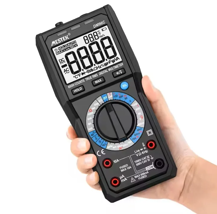 مولتی متر دیجیتال مستک مدل DM96C