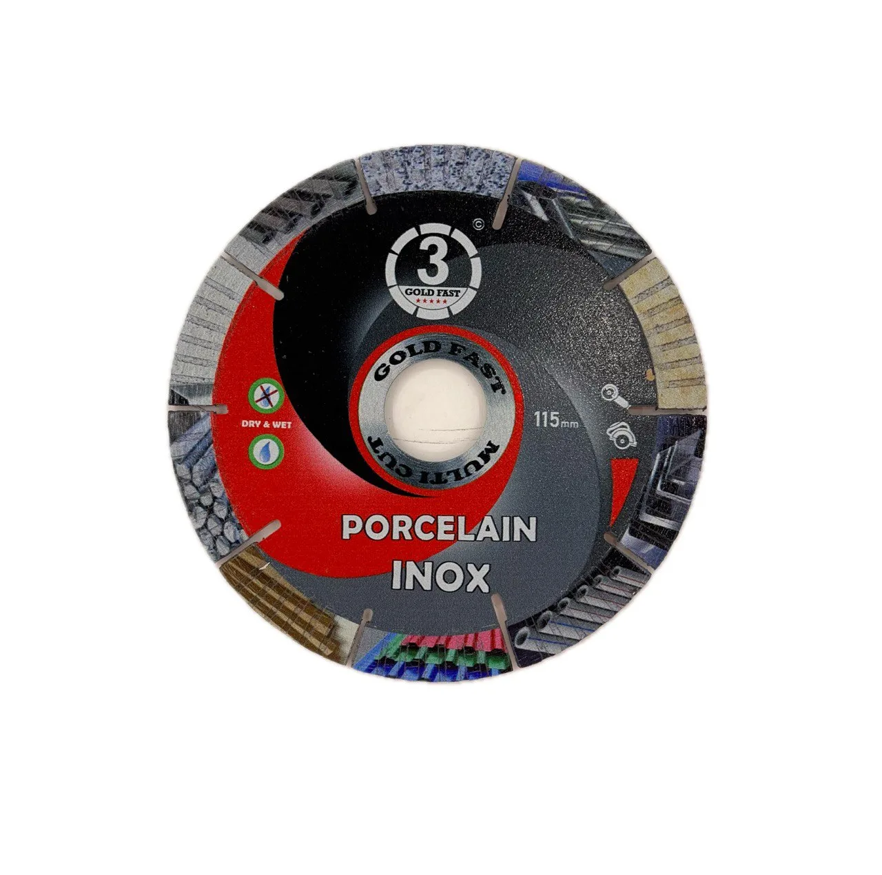 صفحه برش گلد فست مدل 115mm مجموعه 2 عددی