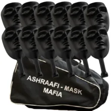 ماسک ایفای نقش اشرافی مدل مافیا بسته 12 عددی به همراه کیف