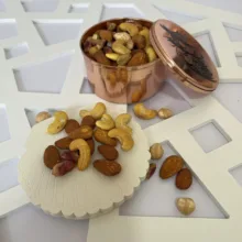 شکلات خوری مسی طرح شعر دار کد ZH356.2