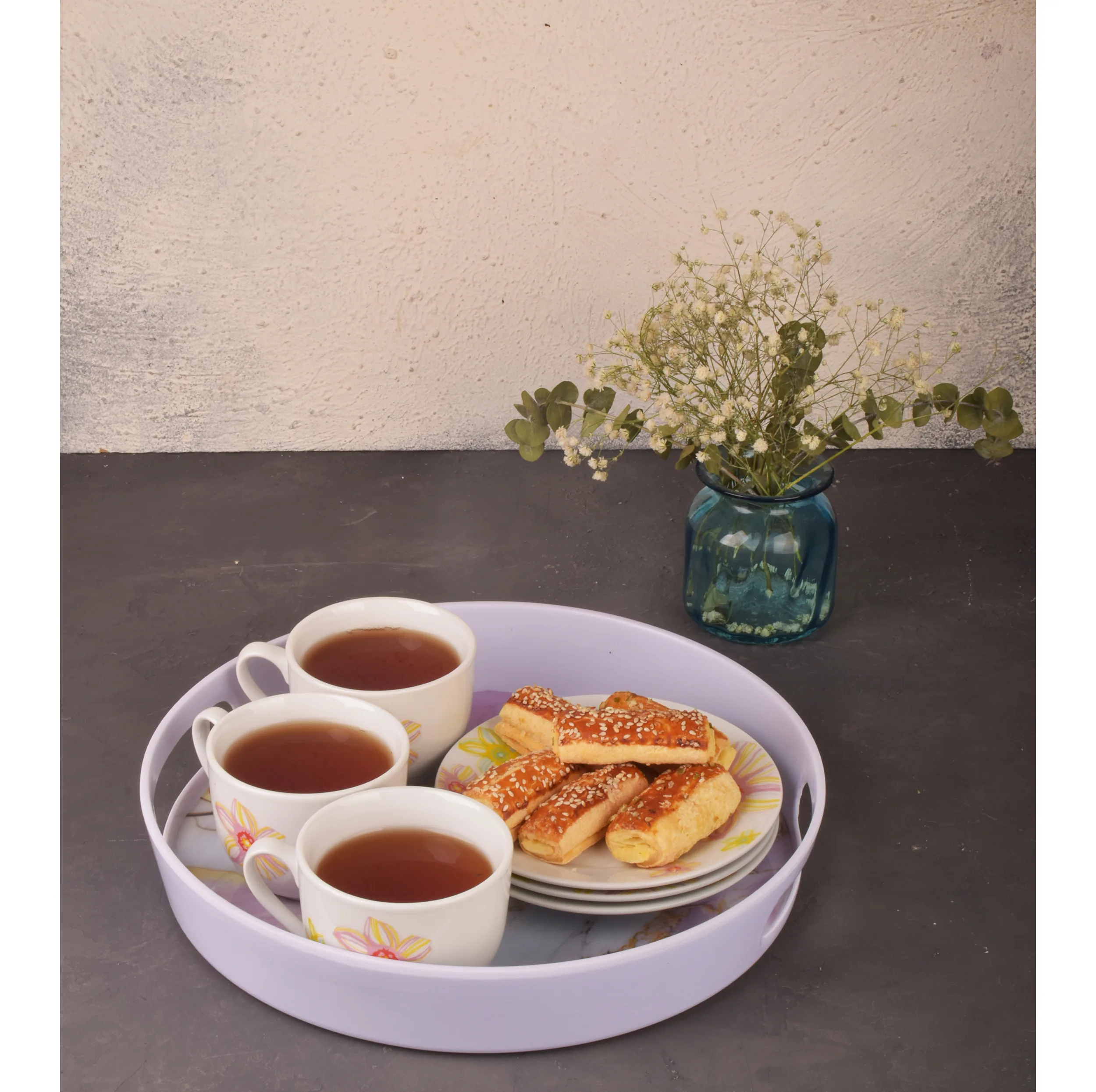سینی مهروز مدل SE-917 طرح ابروباد