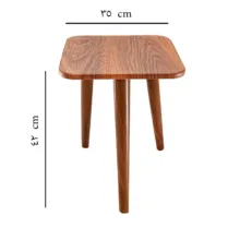 میز عسلی مدل لیون 322 p  کد 13
